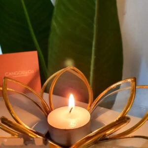 Metal T Light Candle Holder