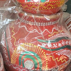 200ml Red Pooja Kalash