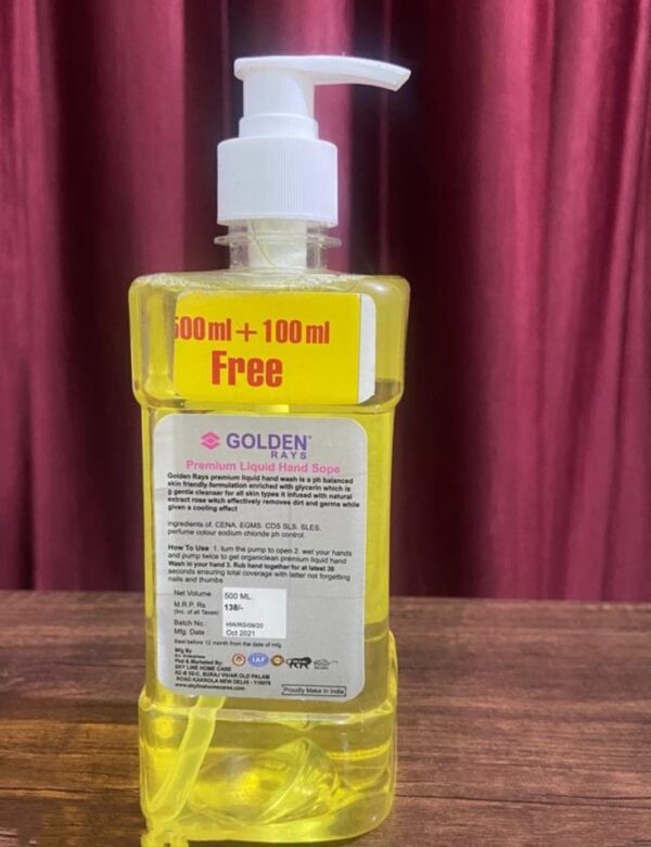 Golden Rays Premium liquid Hand Shop