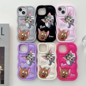 Tom & jerry sillicon case cover