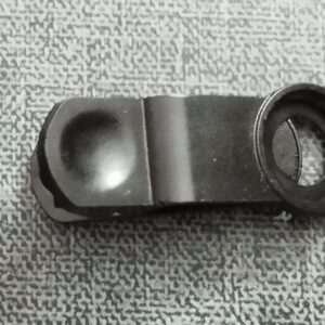 Black mobile phone lense telescop clip, plastic