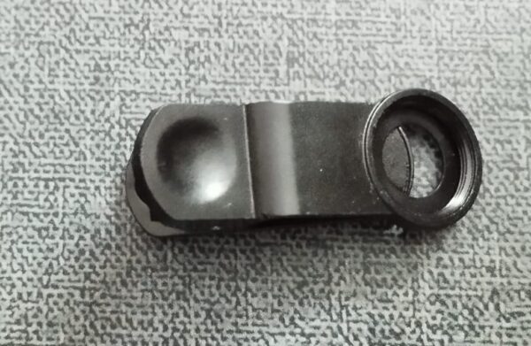 Black mobile phone lense telescop clip, plastic