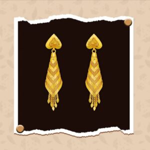 Traditional Gold Platted New Bali Jumkhi Earrings Collection ERG2055